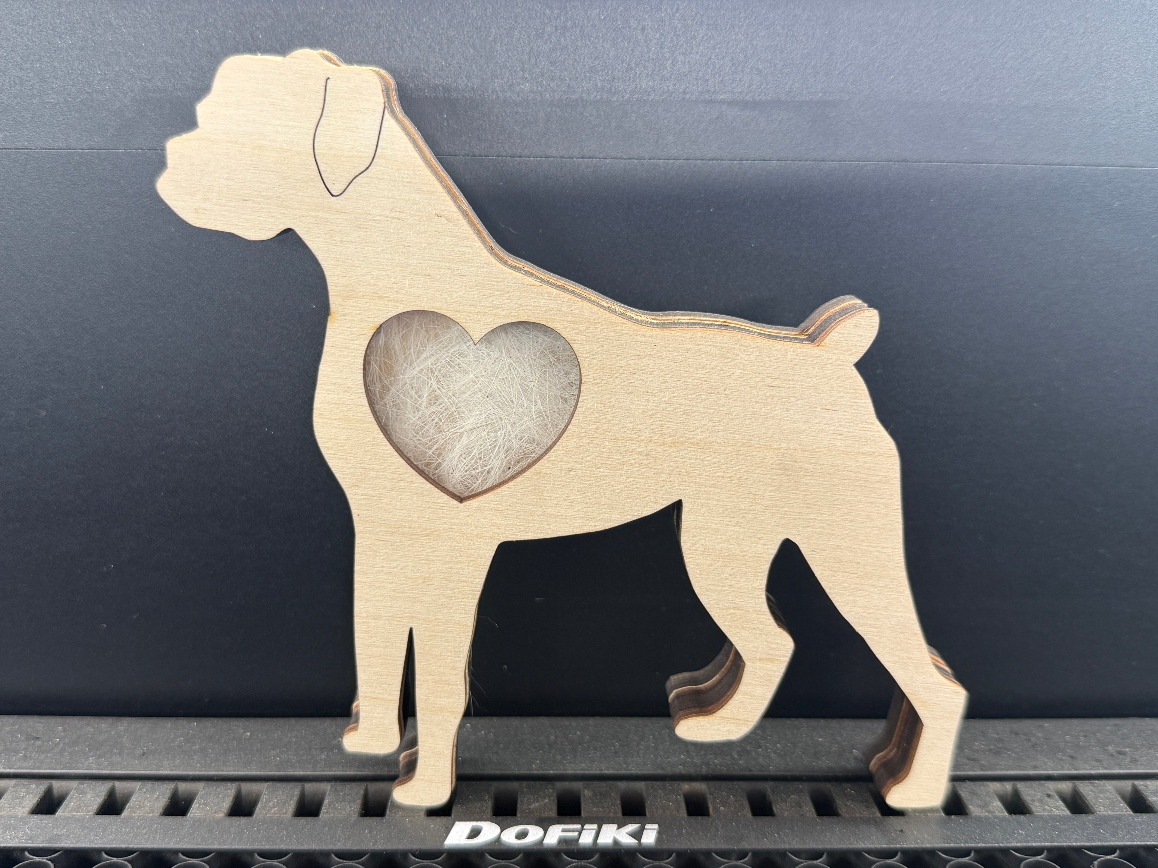 Custom Pet Fur Memorial